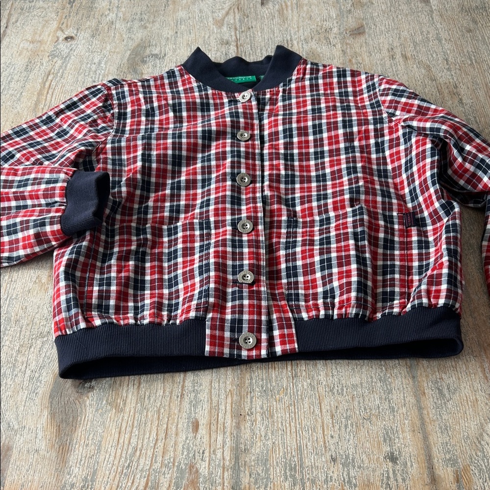 Vintage  Plaid Women's Jacket